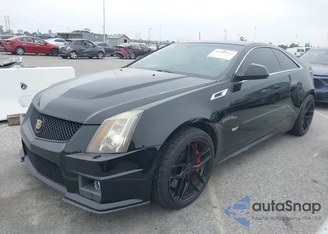 2013 Cadillac Cts-V из США, поврежденный, VIN 1G6DV1EP3D0107096